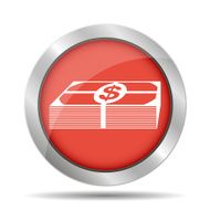 Flat icon of money N3