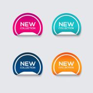 Collection of Sale Discount Styled origami Banners N7