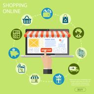 online shopping concept N23