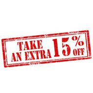 Take An Extra 15 Off-stamp N2
