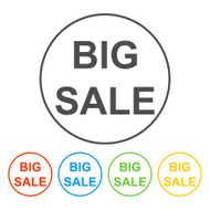 Big sale bag sign icon Special offer symbol N4