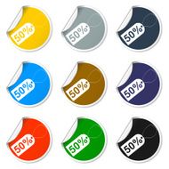 tag icon vector illustration Flat design style N65