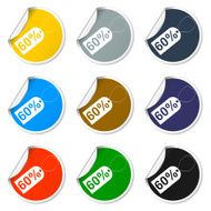 tag icon vector illustration Flat design style N66