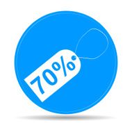 tag icon vector illustration Flat design style N78