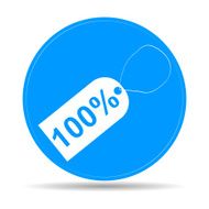 tag icon vector illustration Flat design style N81