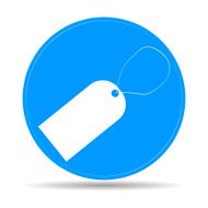 tag icon vector illustration Flat design style N82