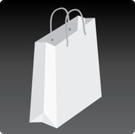 White Shopping Bag N7