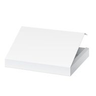 Open White Package Product Cardboard Box