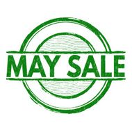 May sale stamp