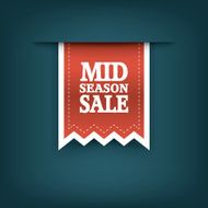 Mid season sale ribbon elements for online shopping and your N2