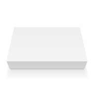 Realistic White Package Box For electronic device