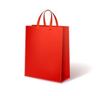 red paper bag