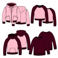 Girls hoodies Color N2