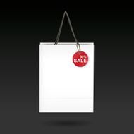 white paper bag N5