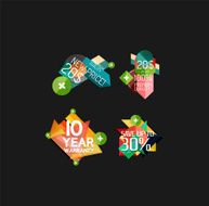 Set of labels stickers banners badges and elements for sale N27