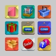 Shopping icons 2