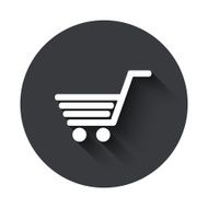 Vector modern gray circle icon N44