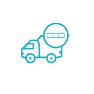 Icon for vehicle delivery services and goods N12