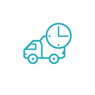 Icon for vehicle delivery services and goods N16