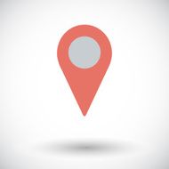 Map pointer single icon N5