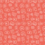 Business finance line icon pattern set N2