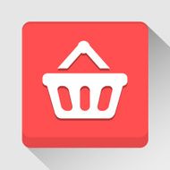 Basket icon great for any use Vector EPS10