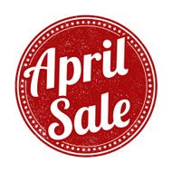 April sale stamp N3