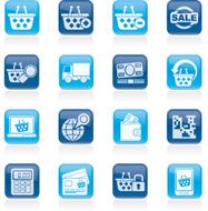 shopping and retail icons N3