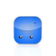 cart icons isolated on a white background