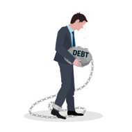 Business Debt Concept