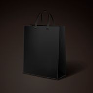 Black paper bag N2