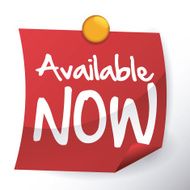 Available label design vector illustration N2