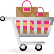 Shopping Cart and Bags