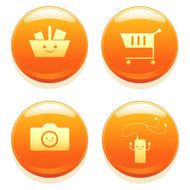 Happy Shopping! (vector and 300dpi jpg)