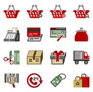 Shopping Icon Set N37