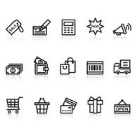 Shopping Icons N125