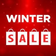 Winter sale four fackage labeled