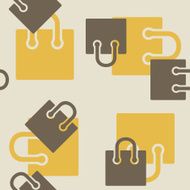 seamless background shopping bag package