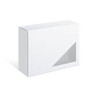Package Cardboard Box with a window