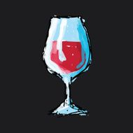 Glass of Wine N9