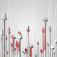 Arrow design background N17