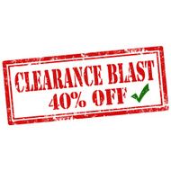 Clearance Blast-stamp