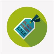 shopping sale price tag flat icon with long shadow eps10 N60