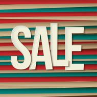 Sale typography background Vector N3