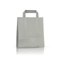blank paper bag in grey N2