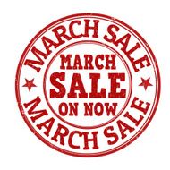 March sale stamp N3