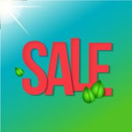 Sale typography background Vector N4