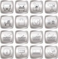 Online shop icons N9