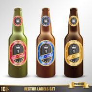 beer labels set N3