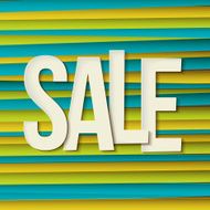 Sale typography background Vector N6